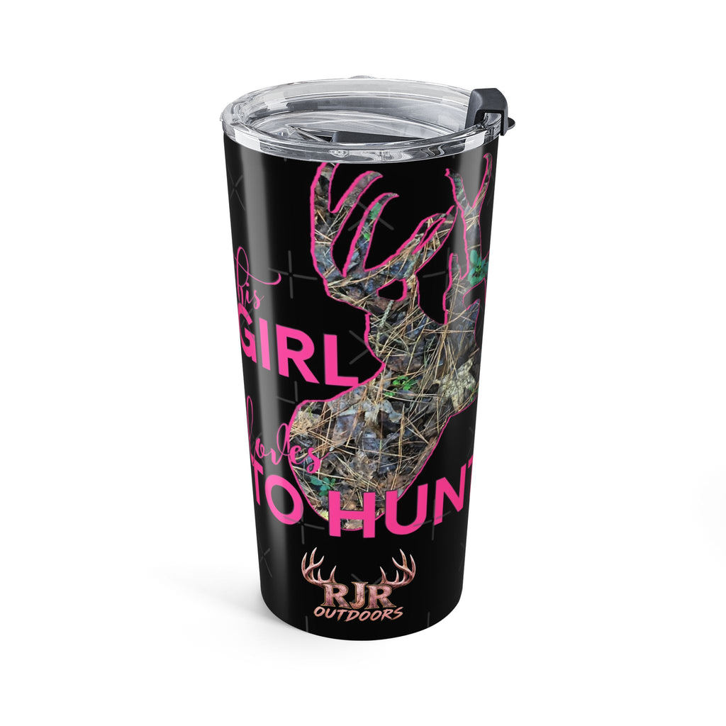 This Girl Loves To Hunt Tumbler 20oz