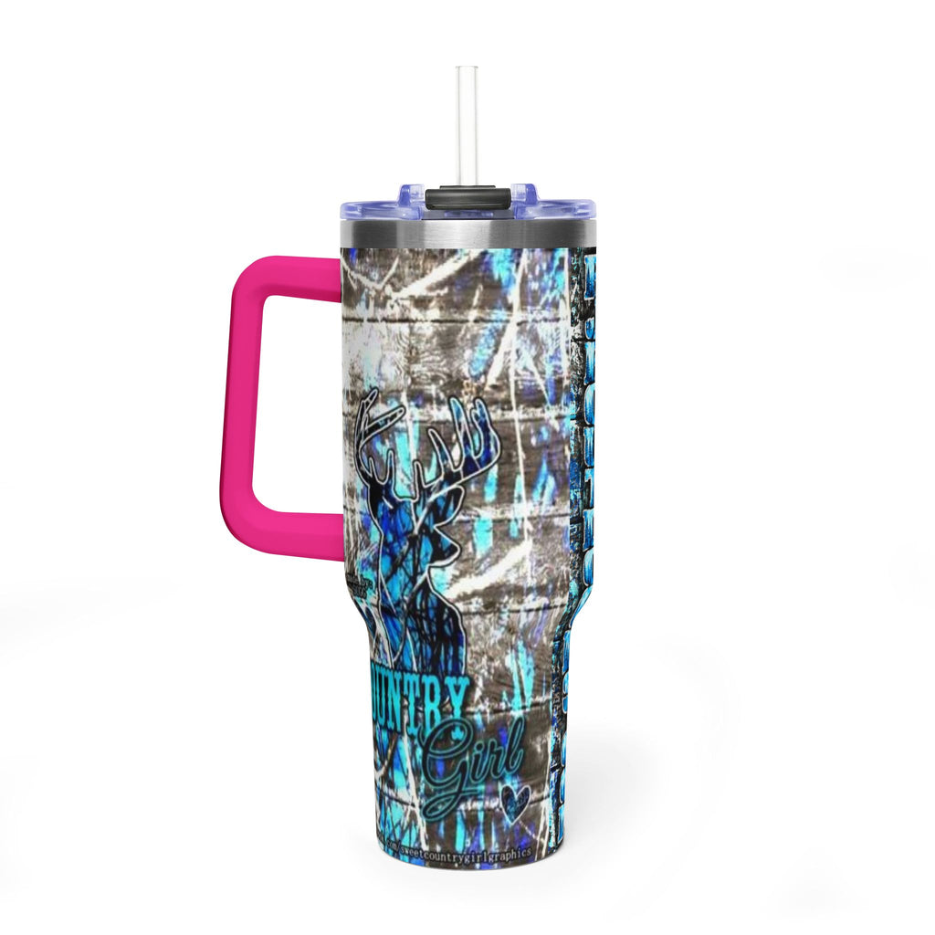 country girl Vacuum Thermal Tumbler, 40oz