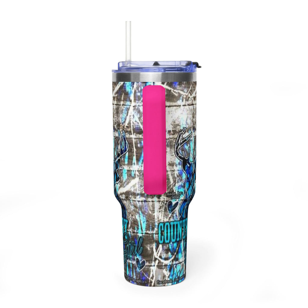 country girl Vacuum Thermal Tumbler, 40oz