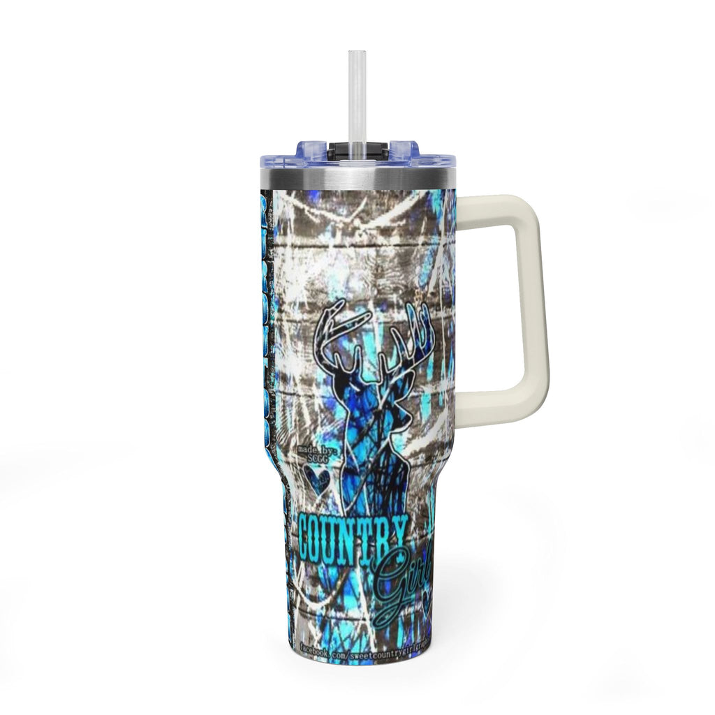 country girl Vacuum Thermal Tumbler, 40oz