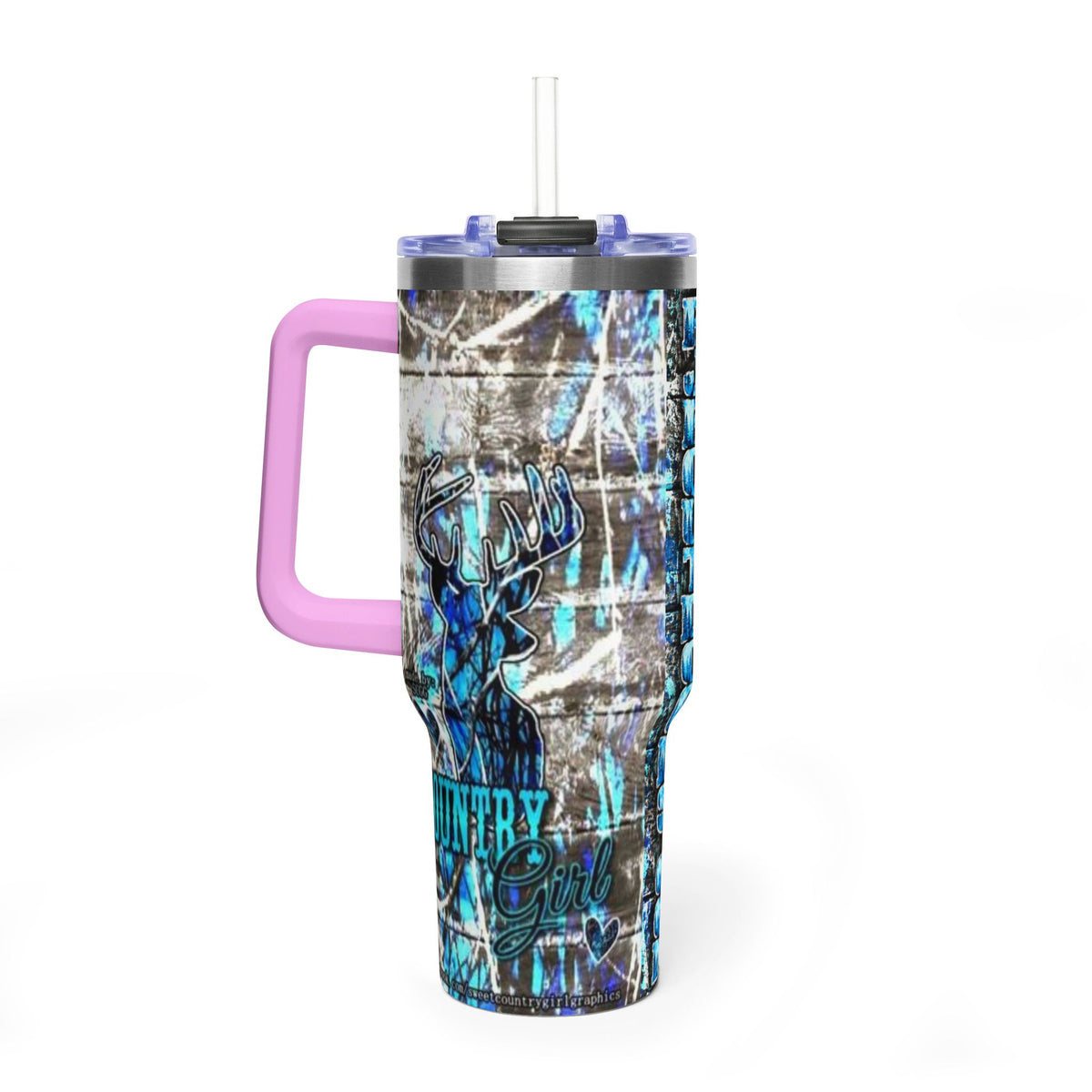country girl Vacuum Thermal Tumbler, 40oz