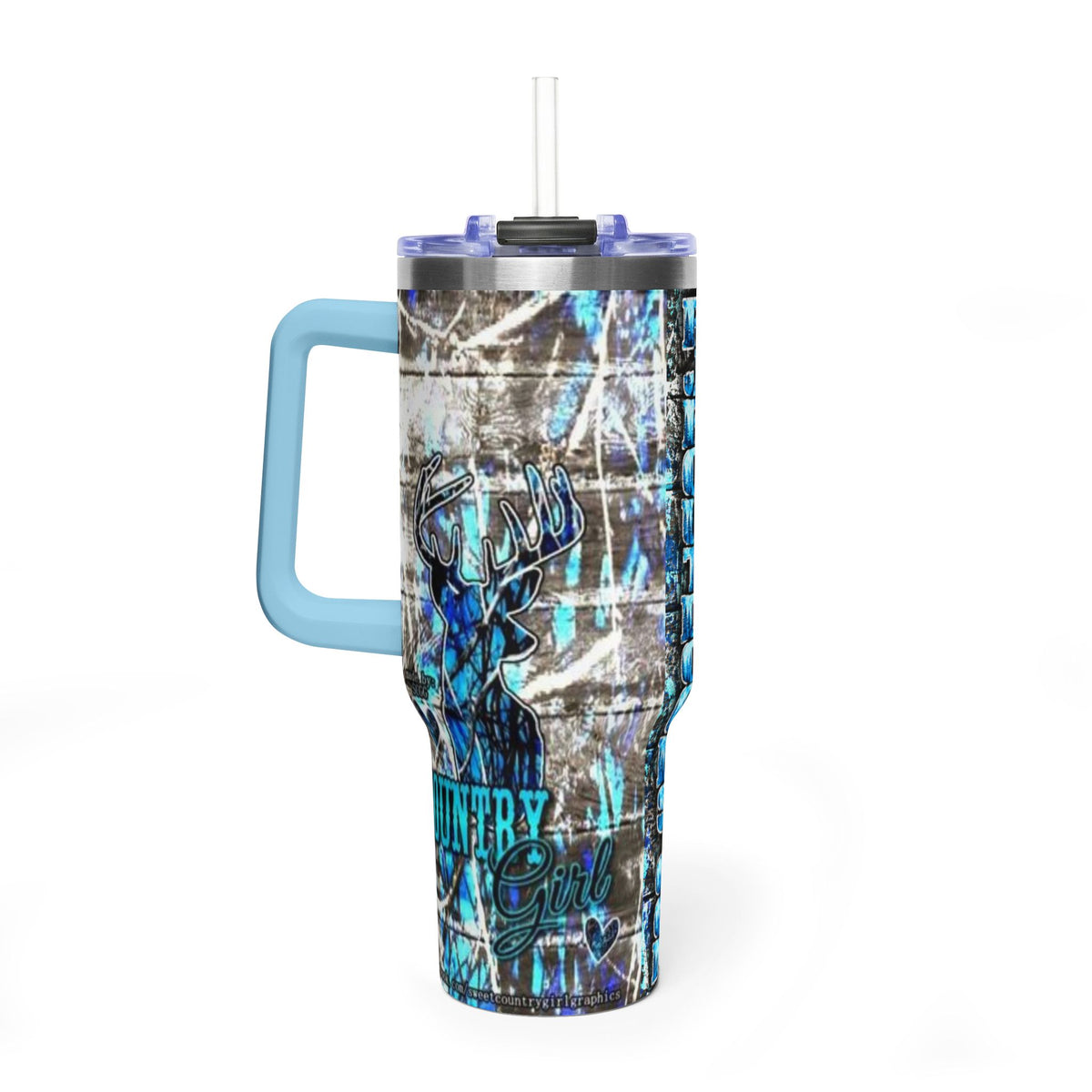 country girl Vacuum Thermal Tumbler, 40oz