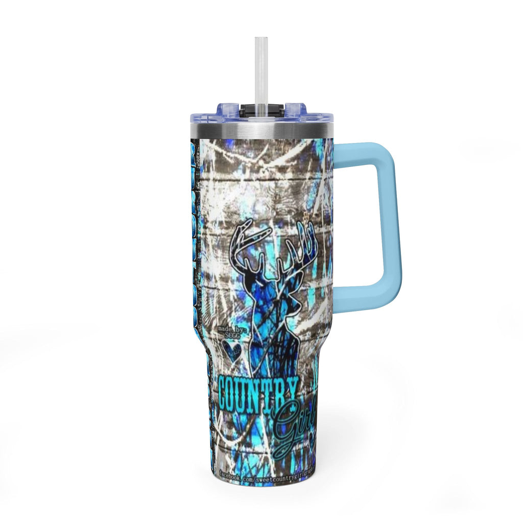 country girl Vacuum Thermal Tumbler, 40oz