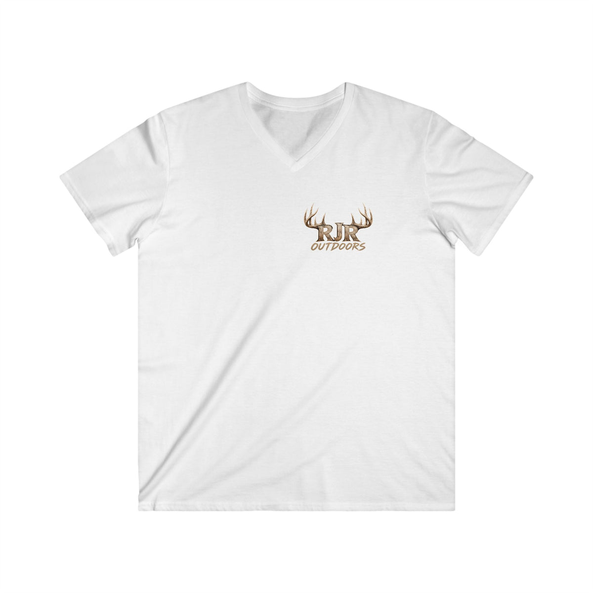 Men's Fitted V-Neck Short Sleeve Tee