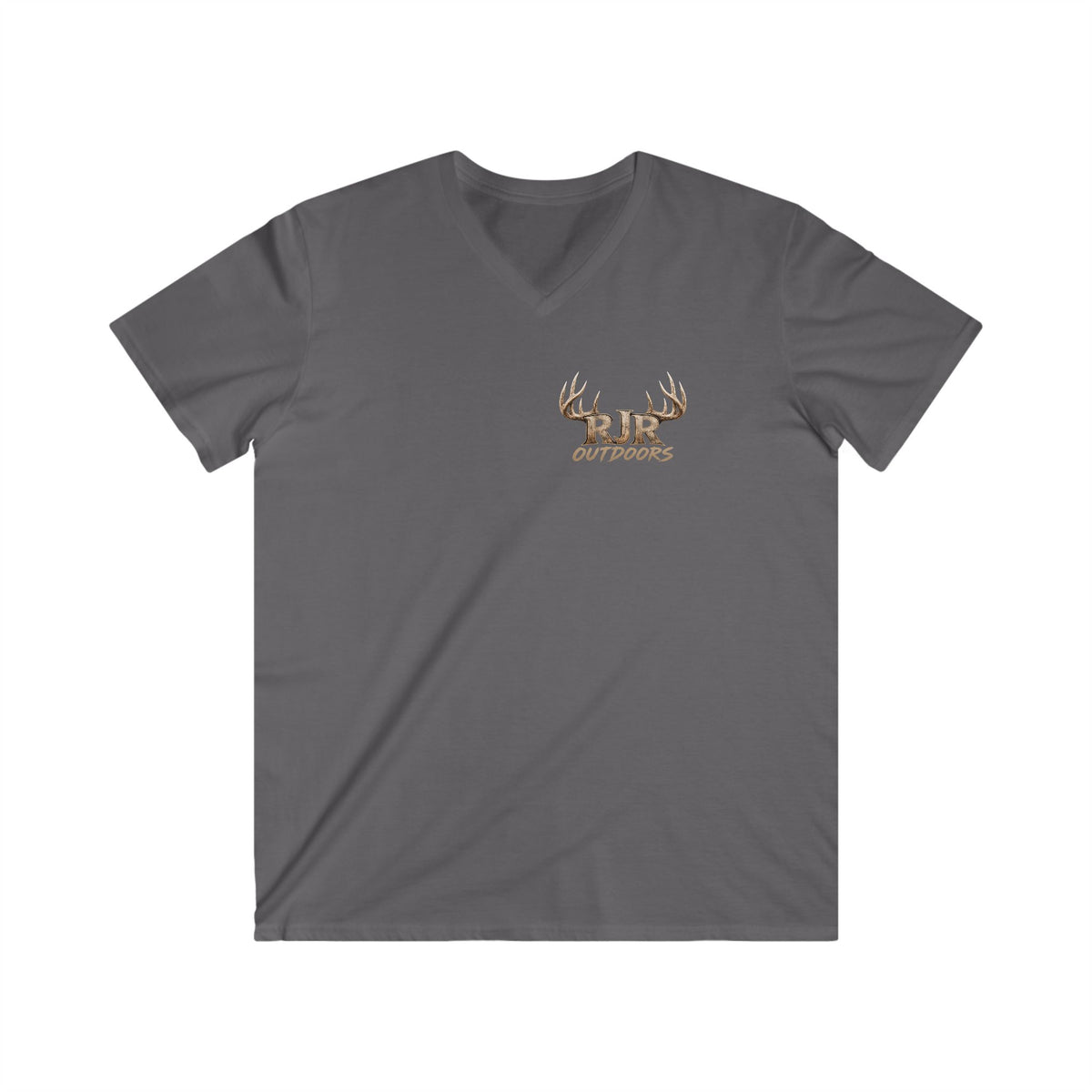 Men's Fitted V-Neck Short Sleeve Tee