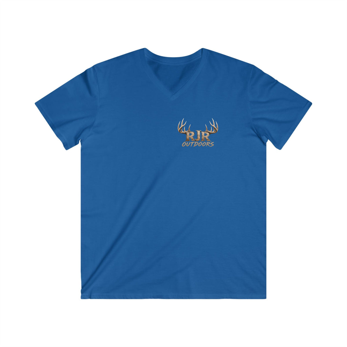 Men's Fitted V-Neck Short Sleeve Tee