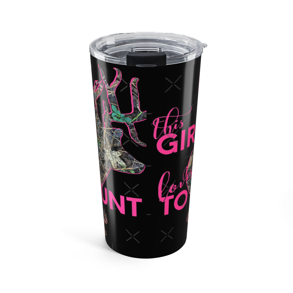 This Girl Loves To Hunt Tumbler 20oz