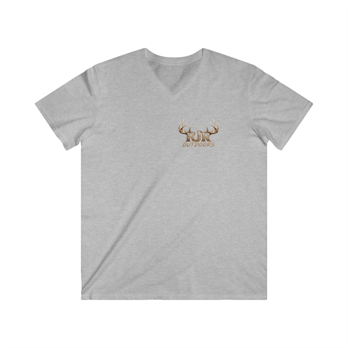 Men's Fitted V-Neck Short Sleeve Tee