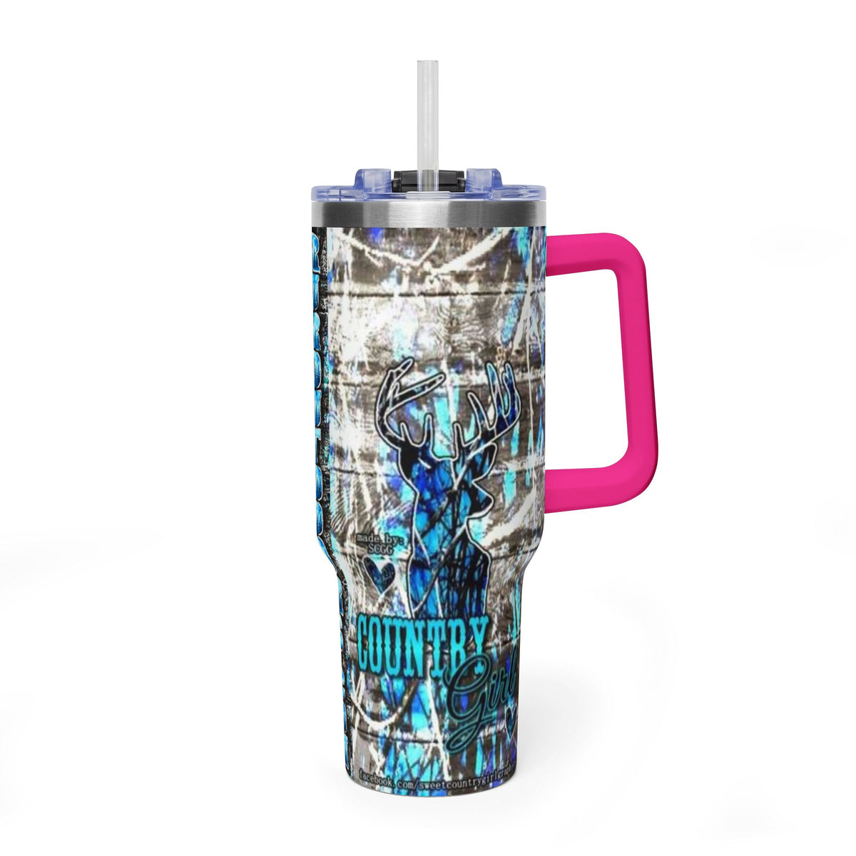 country girl Vacuum Thermal Tumbler, 40oz
