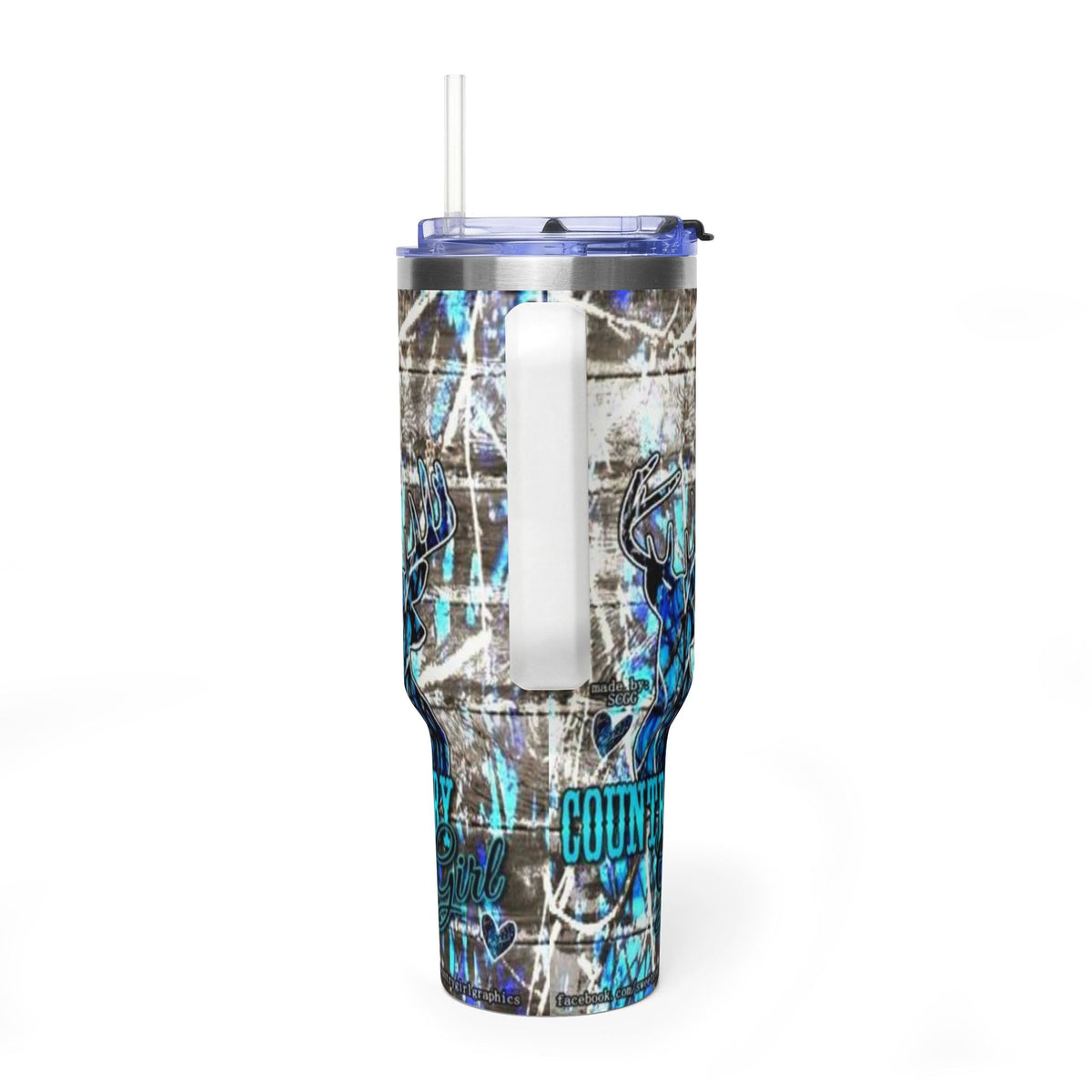 country girl Vacuum Thermal Tumbler, 40oz