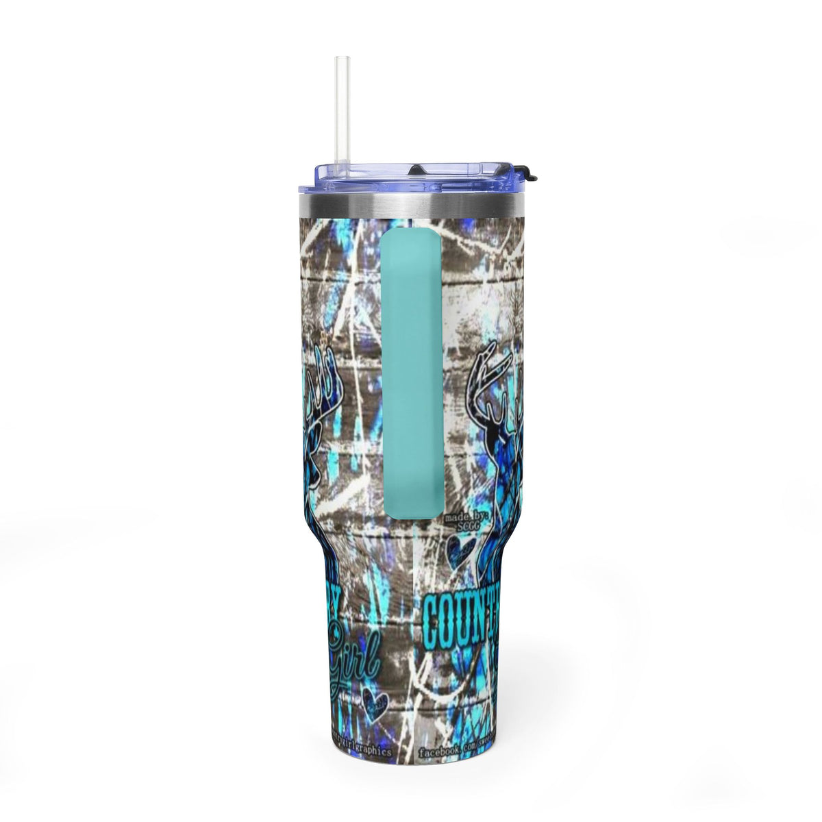 country girl Vacuum Thermal Tumbler, 40oz