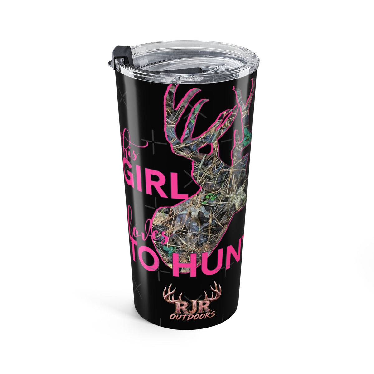 This Girl Loves To Hunt Tumbler 20oz