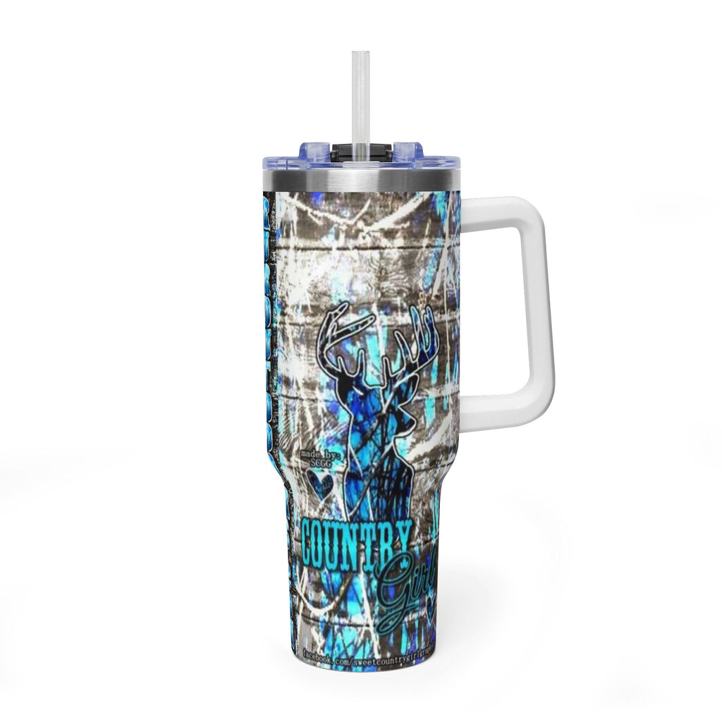 country girl Vacuum Thermal Tumbler, 40oz