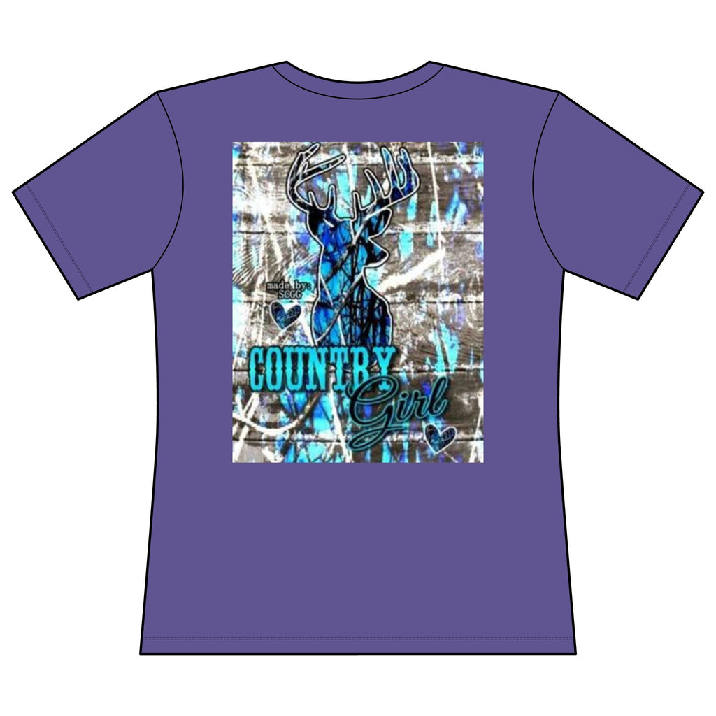 Country Girl Women's Fitted Very Important Tee