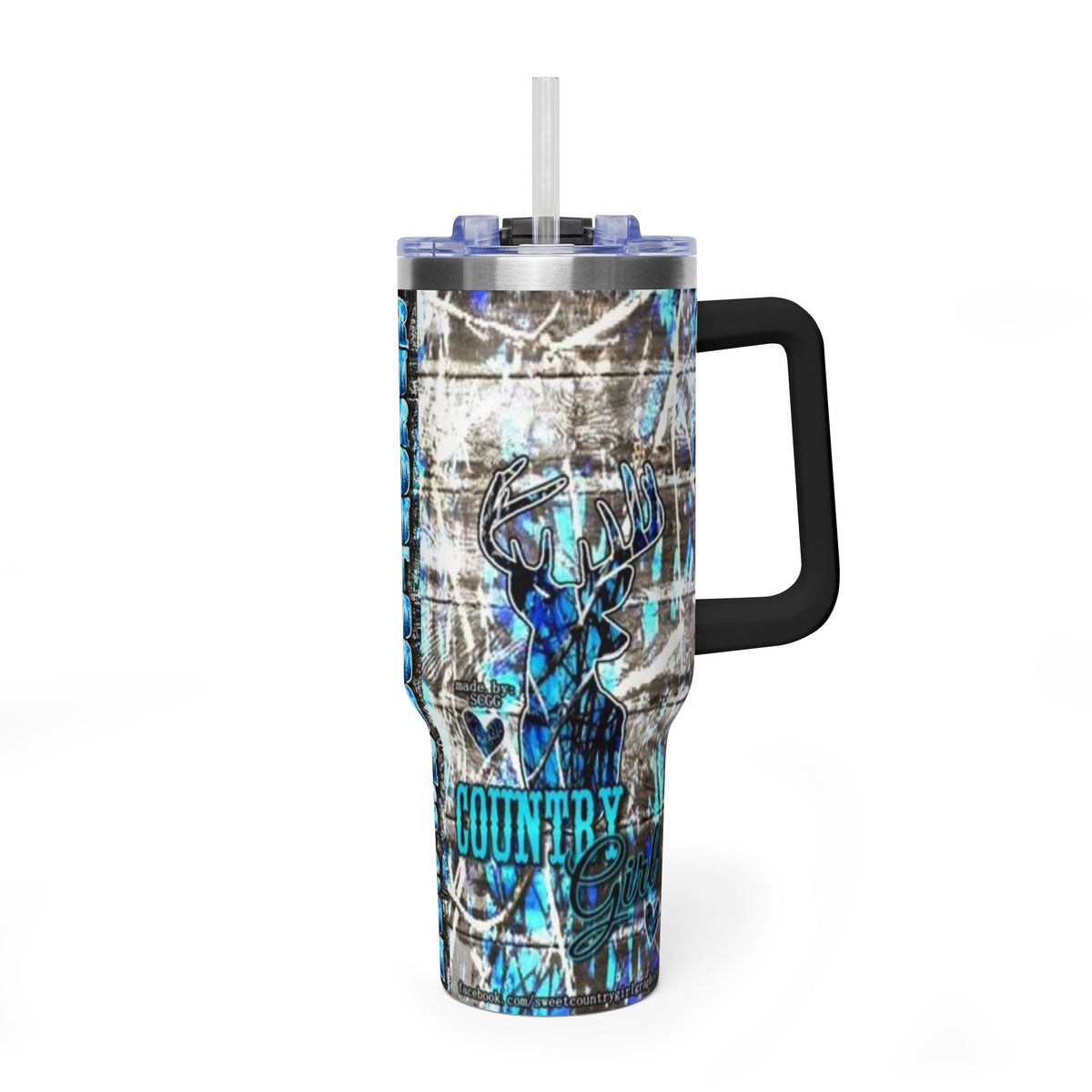country girl Vacuum Thermal Tumbler, 40oz