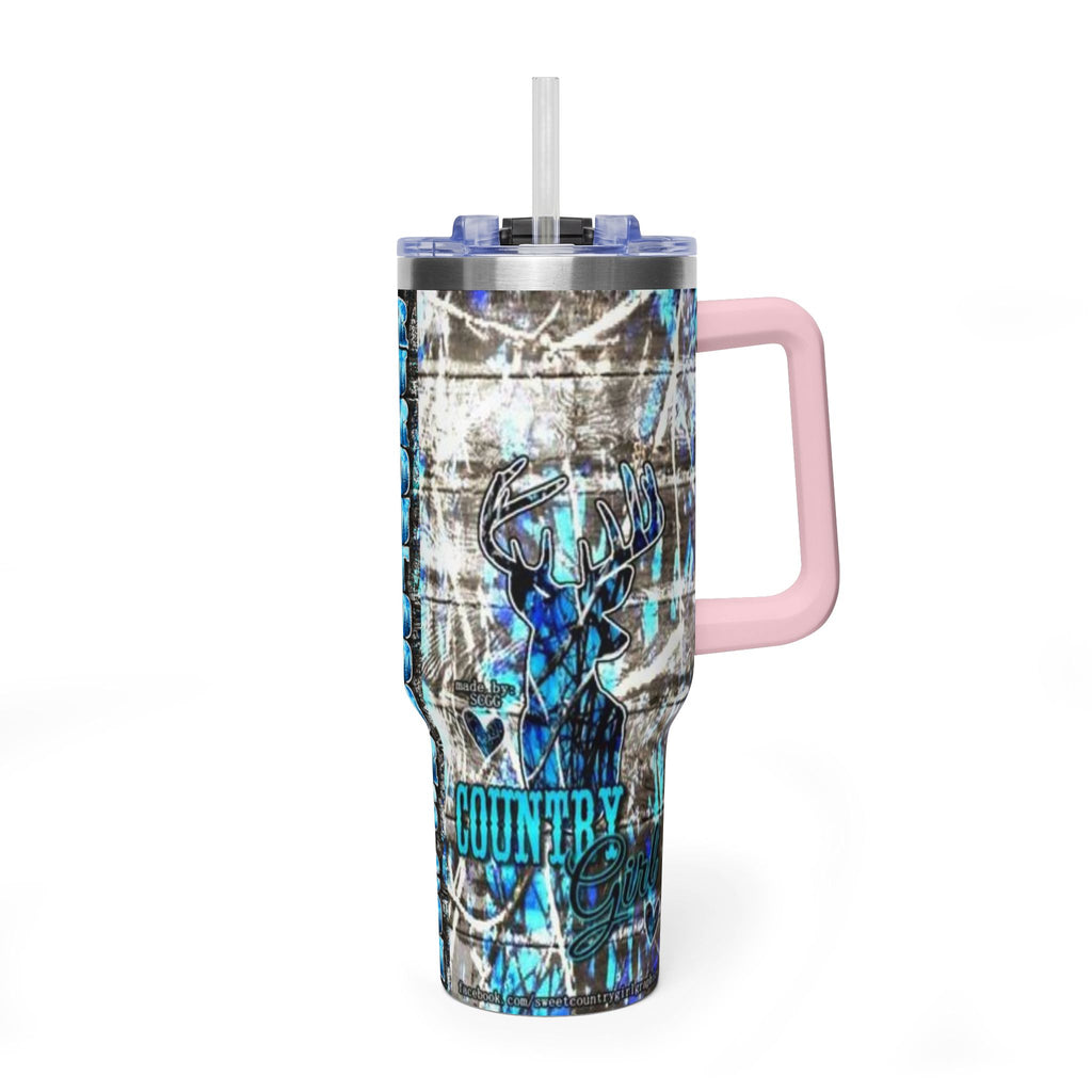 country girl Vacuum Thermal Tumbler, 40oz