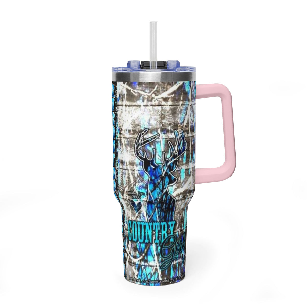 country girl Vacuum Thermal Tumbler, 40oz