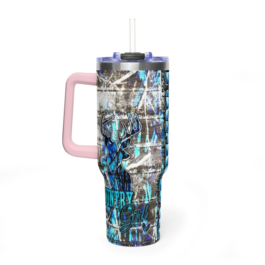 country girl Vacuum Thermal Tumbler, 40oz