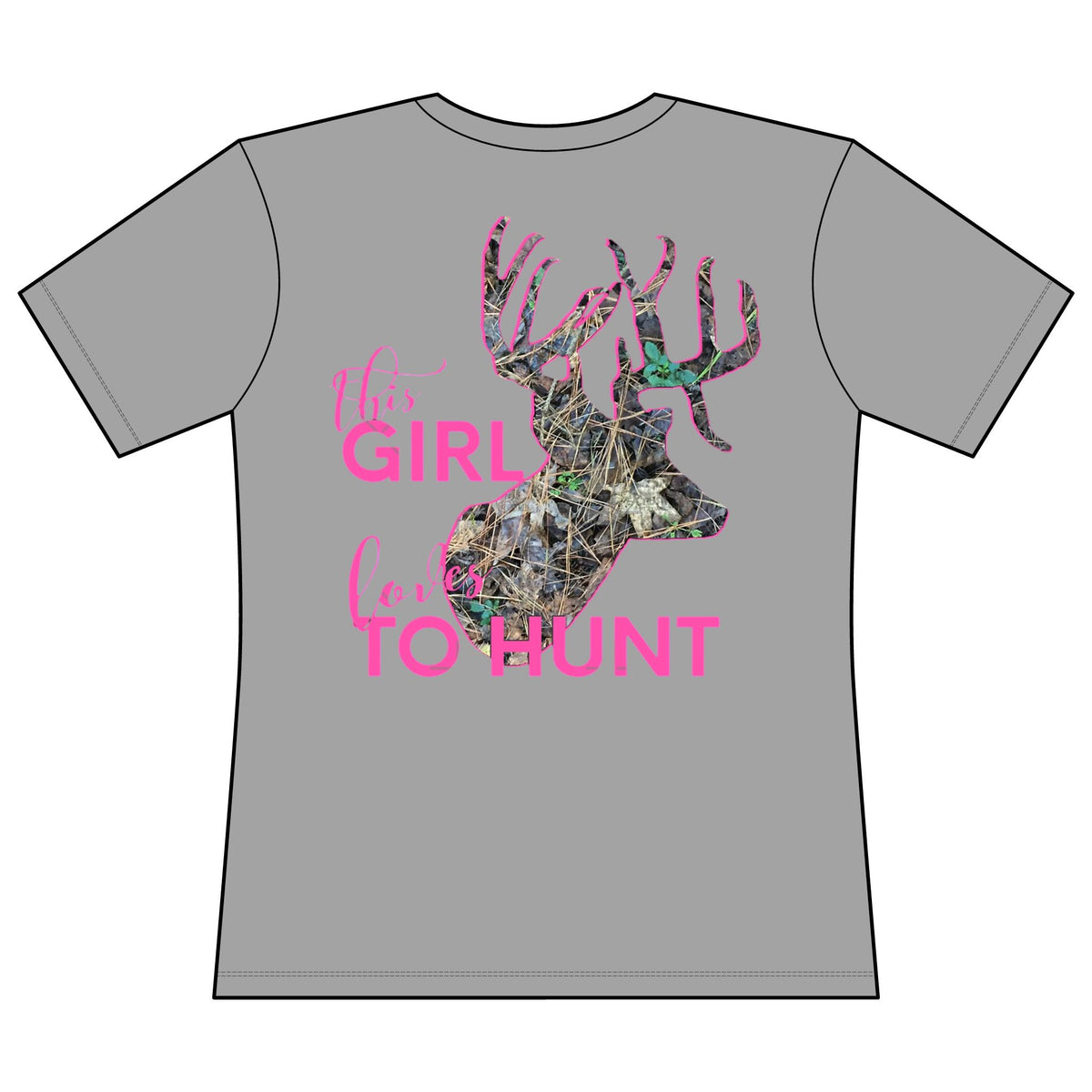 This Girl Loves To Hunt Women's Fitted Very Important Tee