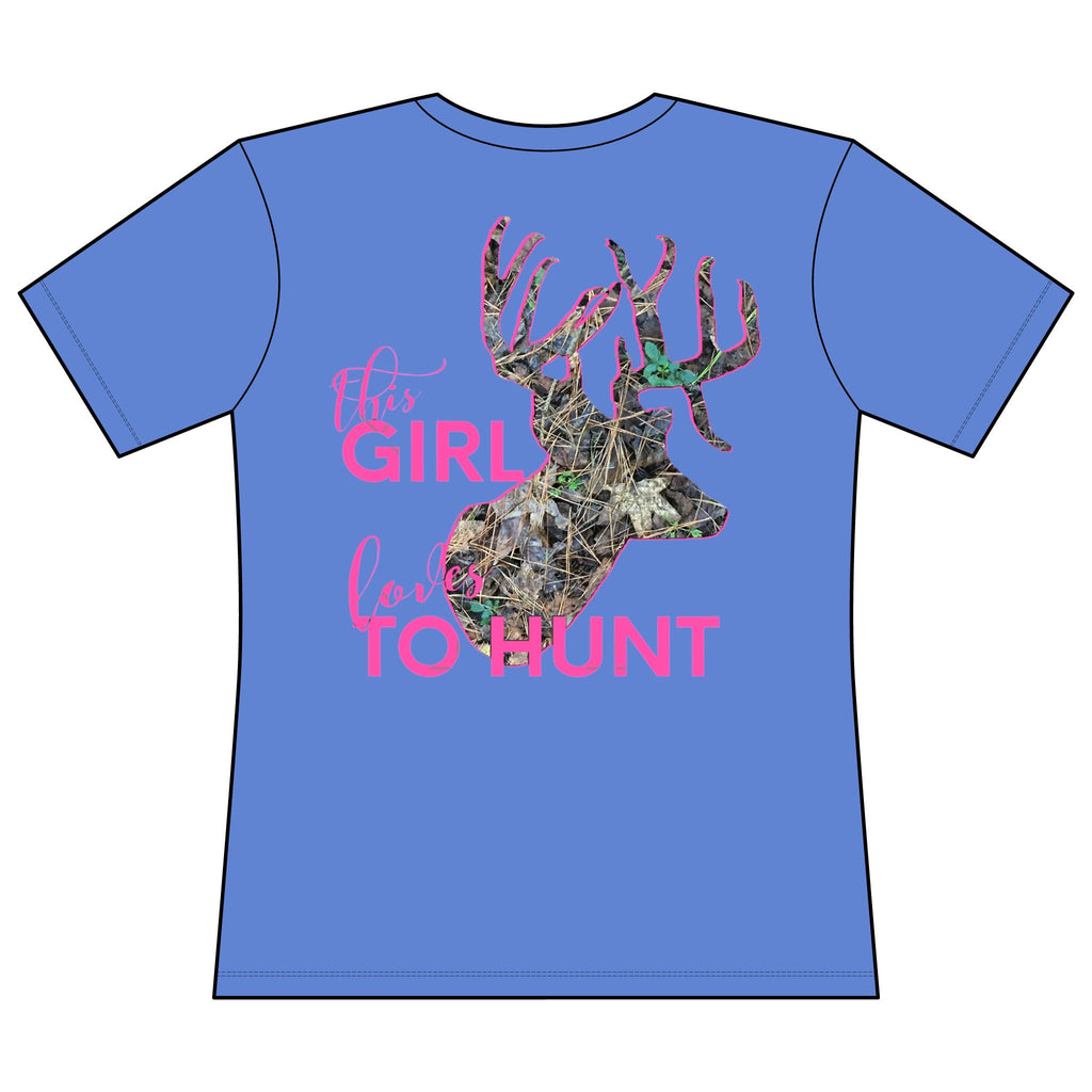 This Girl Loves To Hunt Women's Fitted Very Important Tee