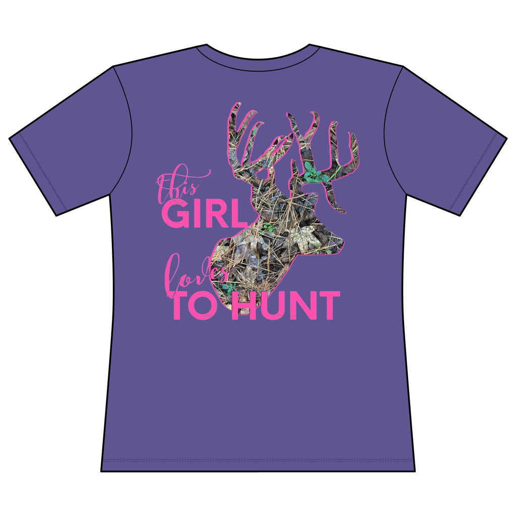 This Girl Loves To Hunt Women's Fitted Very Important Tee