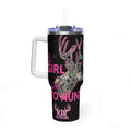 This Girl Loves To Hunt Vacuum Thermal Tumbler, 40oz