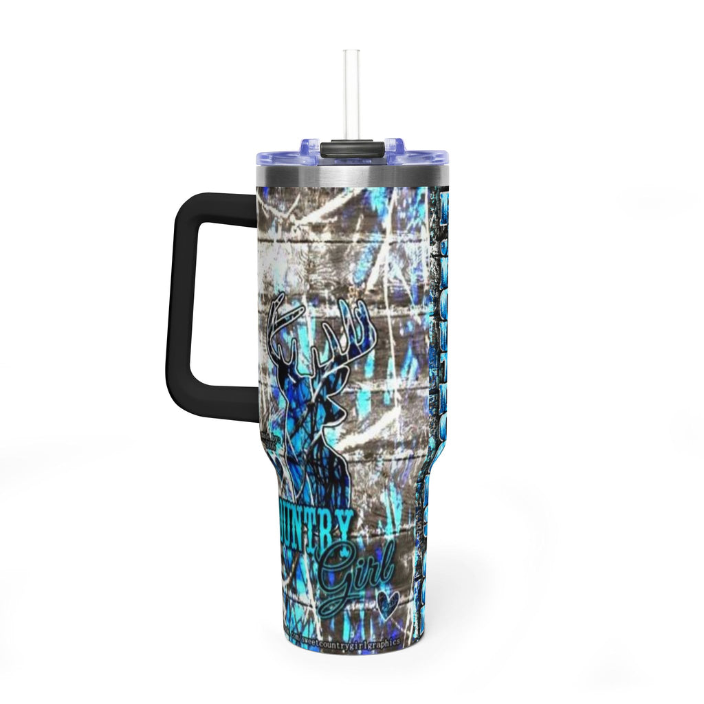 country girl Vacuum Thermal Tumbler, 40oz