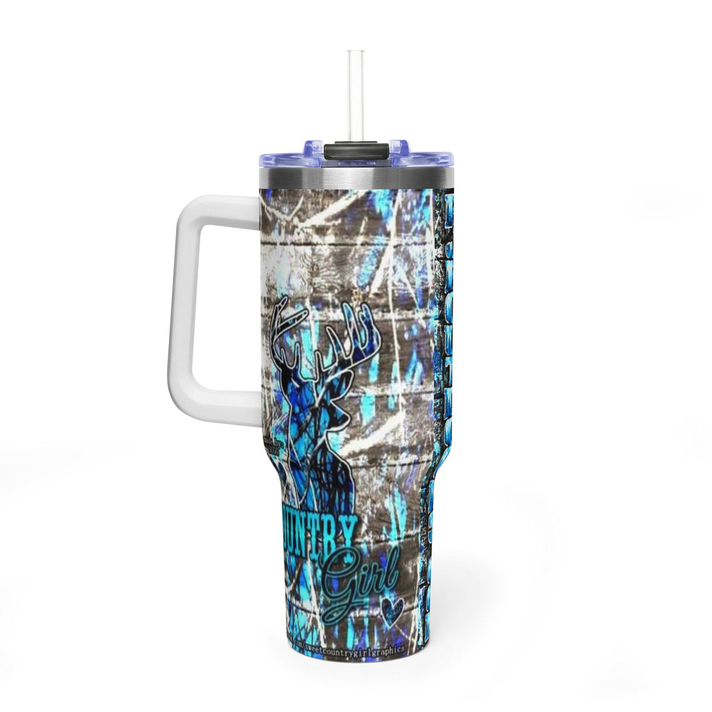 country girl Vacuum Thermal Tumbler, 40oz