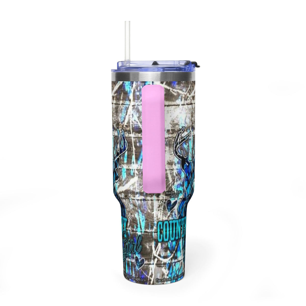 country girl Vacuum Thermal Tumbler, 40oz