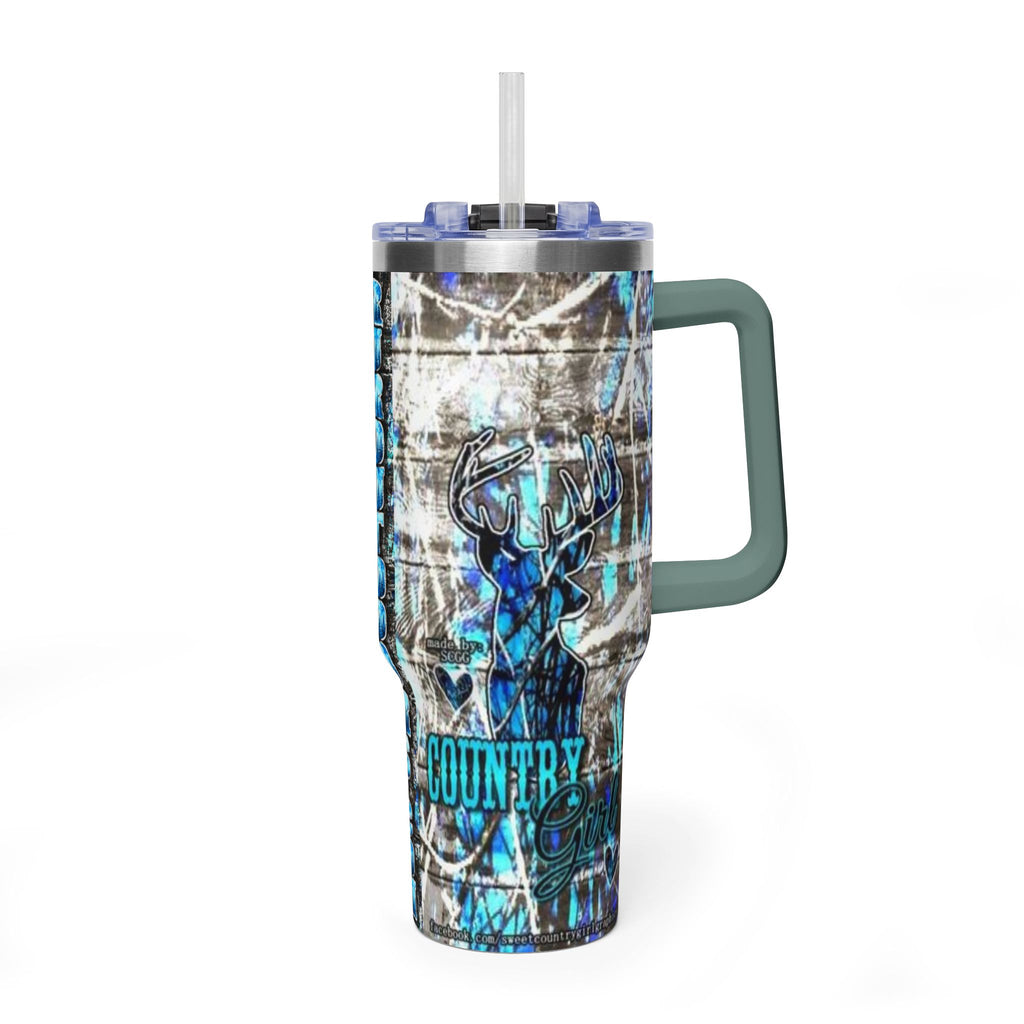 country girl Vacuum Thermal Tumbler, 40oz