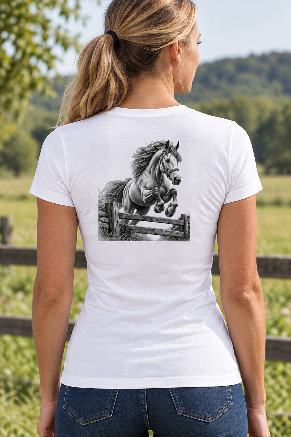 RJR Outdoors Women's Tee Back Design Mock